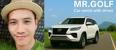 向 Mr. Golf 租一辆带司机的汽车